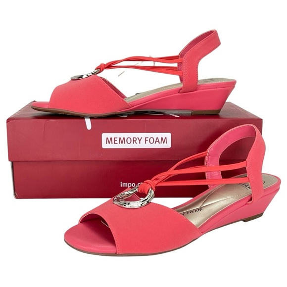 Impo Shoes - Impo Raizel Rosy Coral Womens Sandals Size 8M